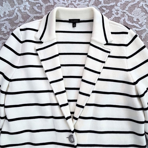 Talbots Notch Collar Knit Blazer - Picture 5 of 15